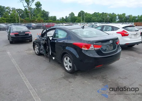 2012 Hyundai Elantra Gls from USA, damaged, VIN 5NPDH4AE7CH141506